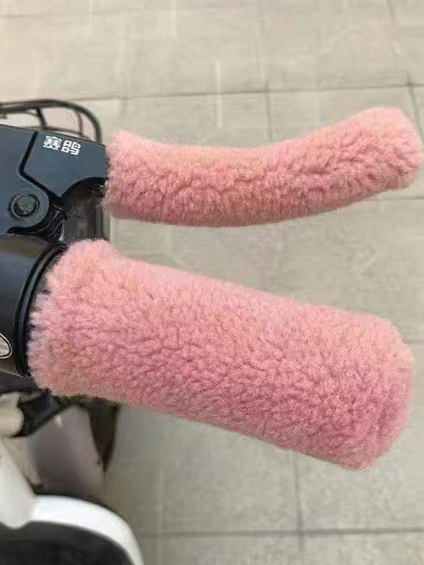 New Motorcycle Three-wheeled Boxcar Electric Handle Set Winter fleece-lined Warm Universal Particle Velvet Handle Set Electric Car