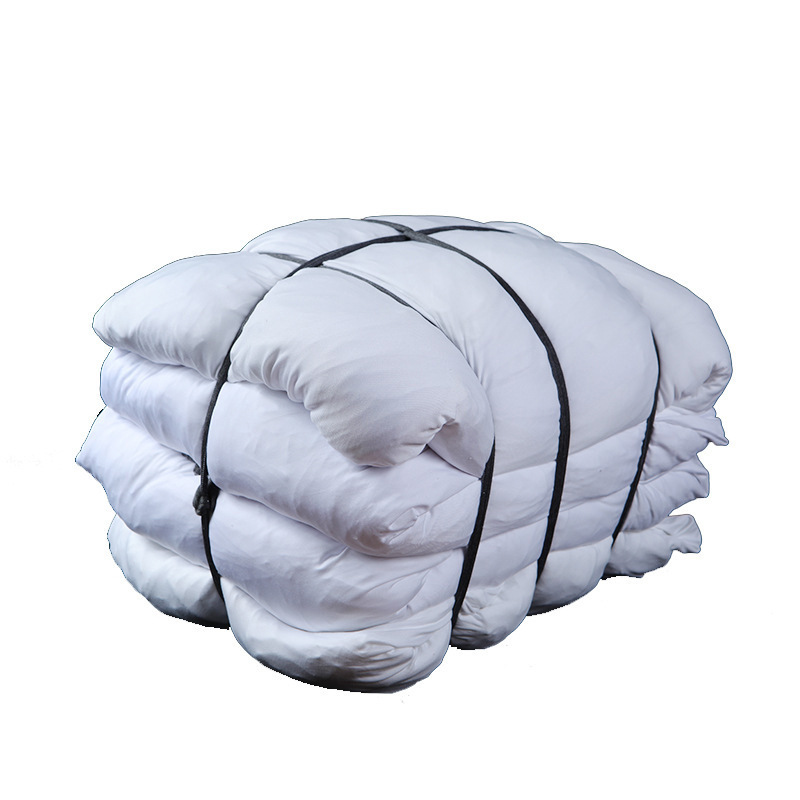 Factory Direct Supply of White Rags, Machine Wiping Cloths, Oil-Absorbing and Water-Absorbing Rags, Cotton Industrial Machine Wiping Cloths in Large Quantities