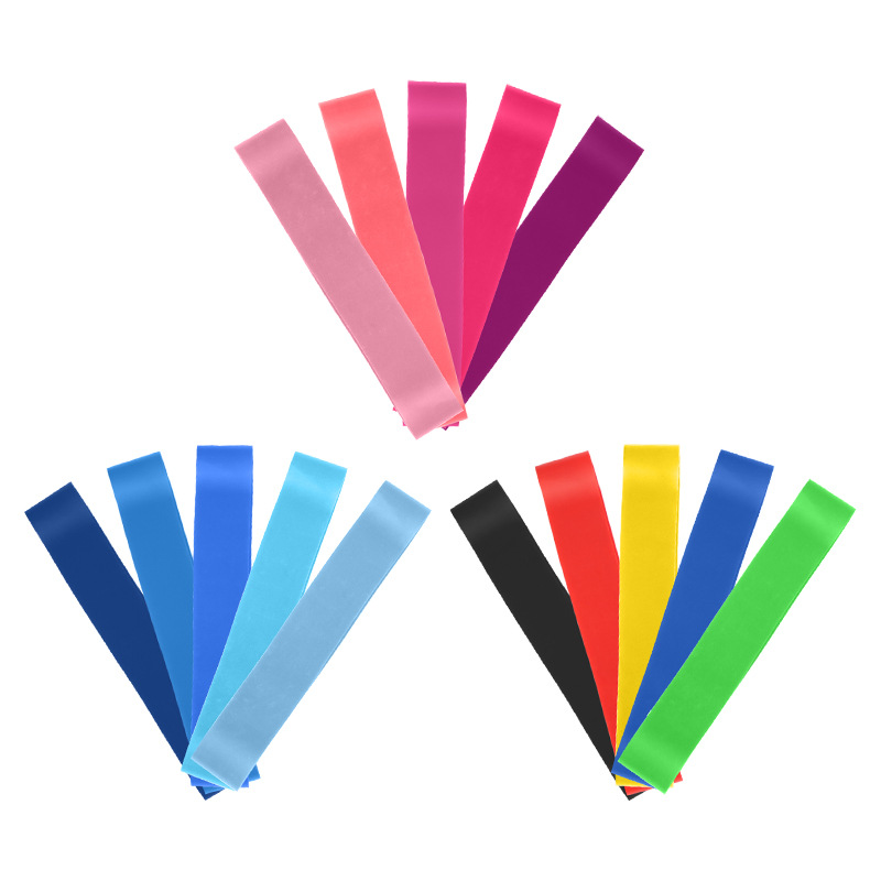 Elastic Ring Tpe Resistance Band Elastic Band Fitness Exercise Training Pull Band Hip Squat Yoga Ring Pull Ring