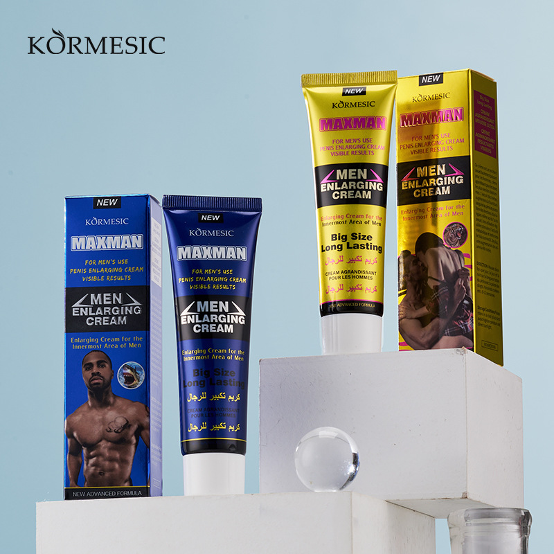 Kormesic Full English Men's Hydrating and Moisturizing Massage Cream Cream Gel Cross-Border Foreign Trade Manufacturer Wholesale