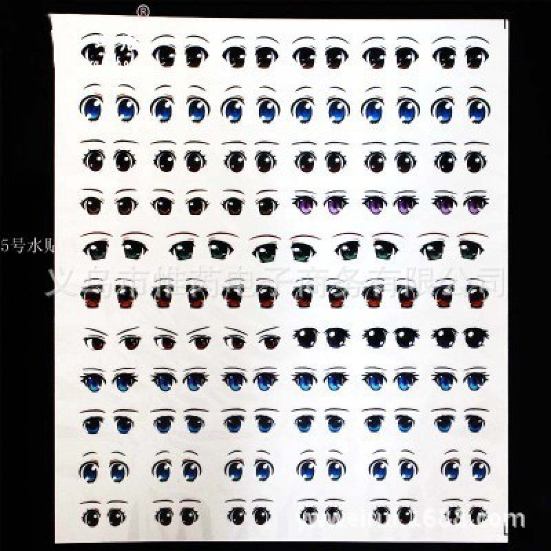Eye Water Stickers Are Convenient and Fast DIY Ultra-Light Clay Eye Stickers Making Accessories