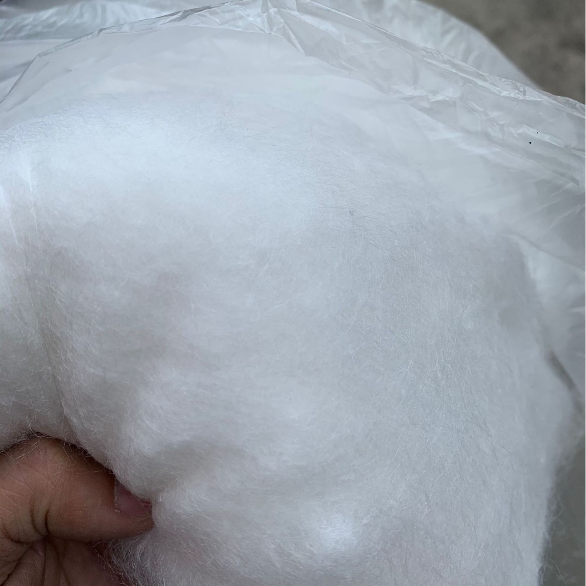 Manufacturer Supplies Hand-Pulled Cloud Silk and Feather Silk Cotton Cloud Silk Cotton Feather Silk Fiber Flakes Wholesale, Washable Winter Quilt Core