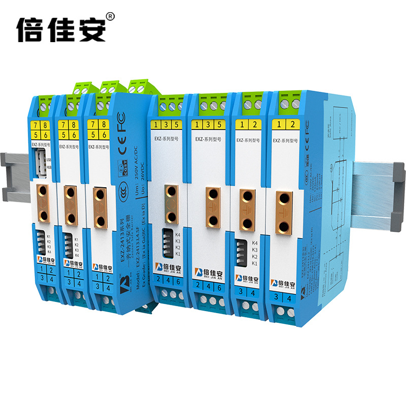 Supply PF-728 Zener type safety barrier rail type installation 20V ~ 24V universal safety barrier