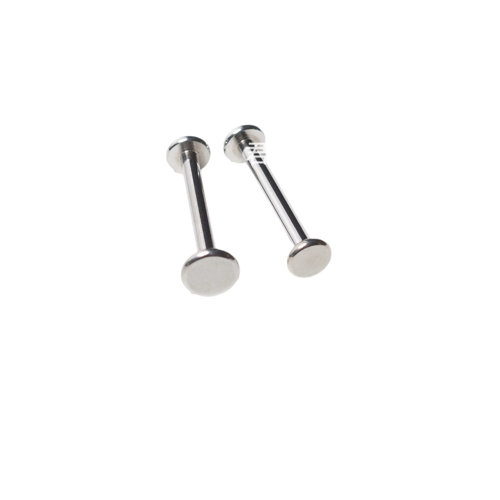 Junqirui Jewelry Factory Flat Bottom Tongue Nail Internal Thread Tongue Nail Tongue Ring Tongue Nail Comfortable Double Flat Bottom Tongue Nail