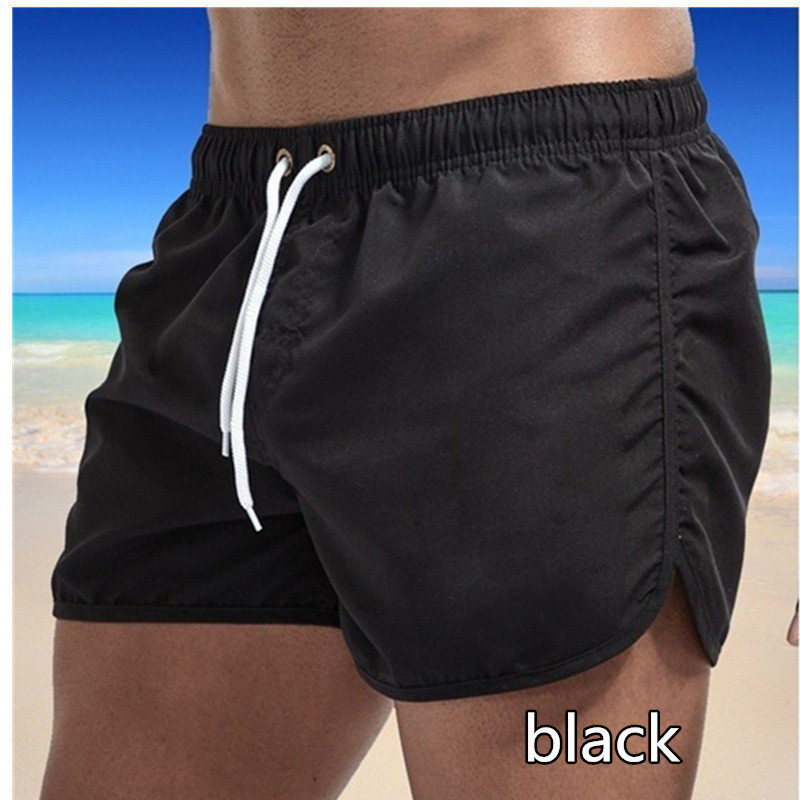2025 New Breathable Fitness Men's Fashion Sports Shorts Running Quick-Drying Pants Summer Thin Training Beach Pants