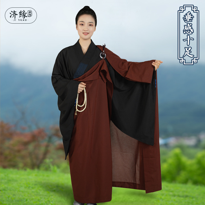 Jiyuan Layperson Takes Five Precepts, Manjusri Bodhisattva Precepts, Manjusri Monk's Five-Piece and Seven-Piece Robe, Cassock, and Sea Green Robe