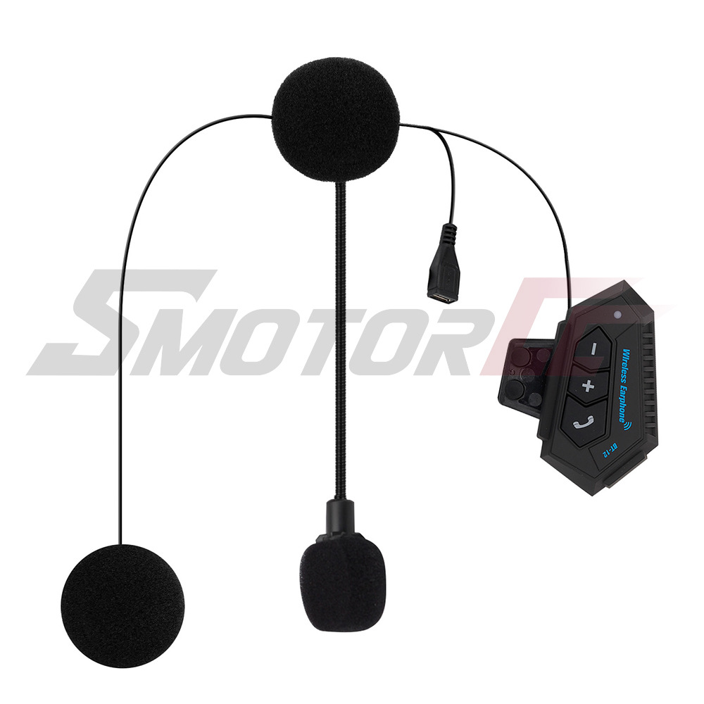 Line helmet headset electric car riding phone call listening to music motorcycle helmet bluetooth headset BT12