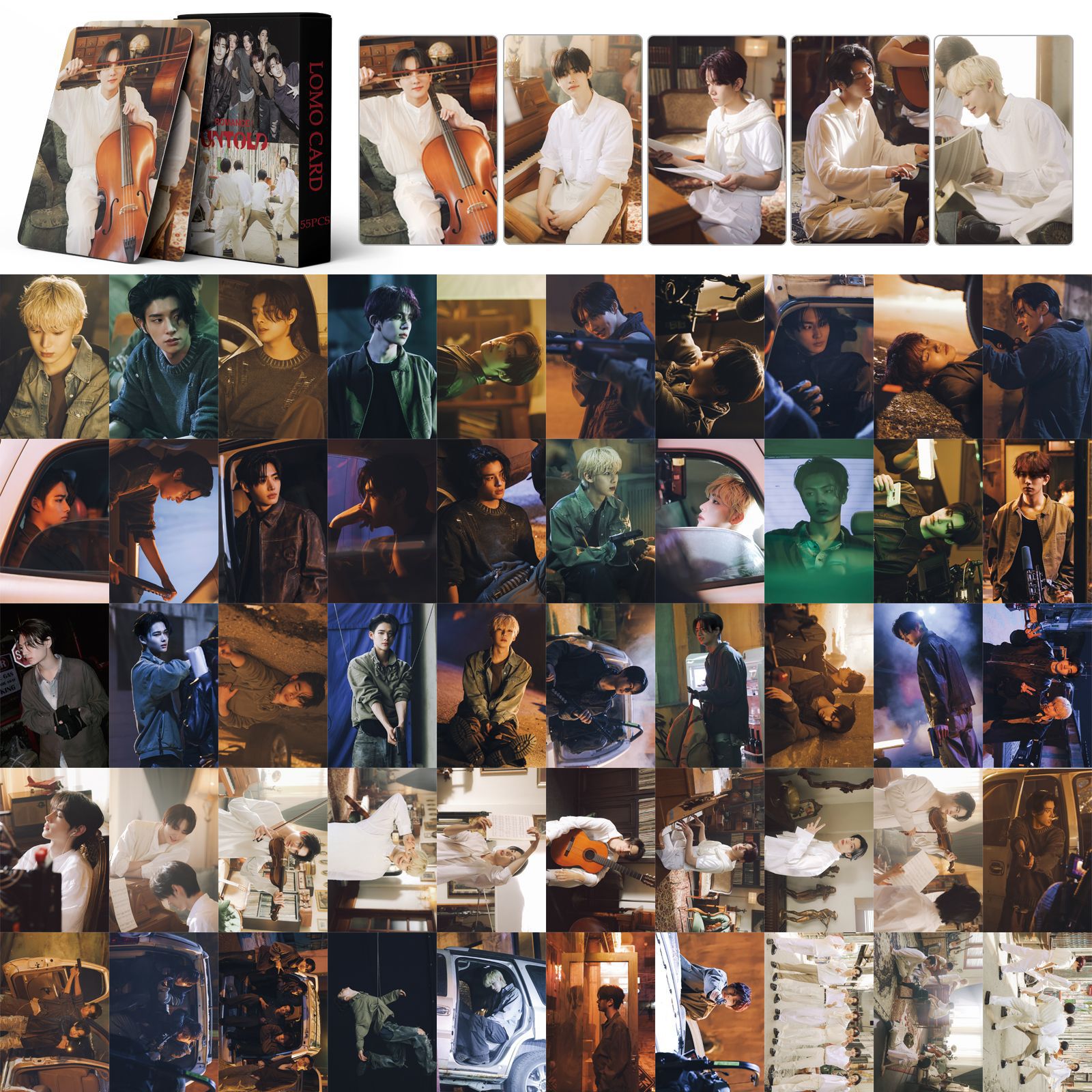 Spot 55 E Group Cards ROMANCE: UNTOLD Cards JUNGWON JAKE SUNGH OON