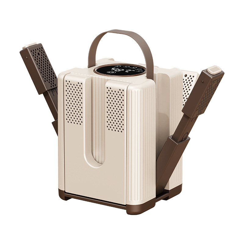 Cross-Border Intelligent Timed Shoe Dryer Household Foldable Telescopic Shoe Dryer with Salt Box Dehumidification and Deodorization Shoe Dryer