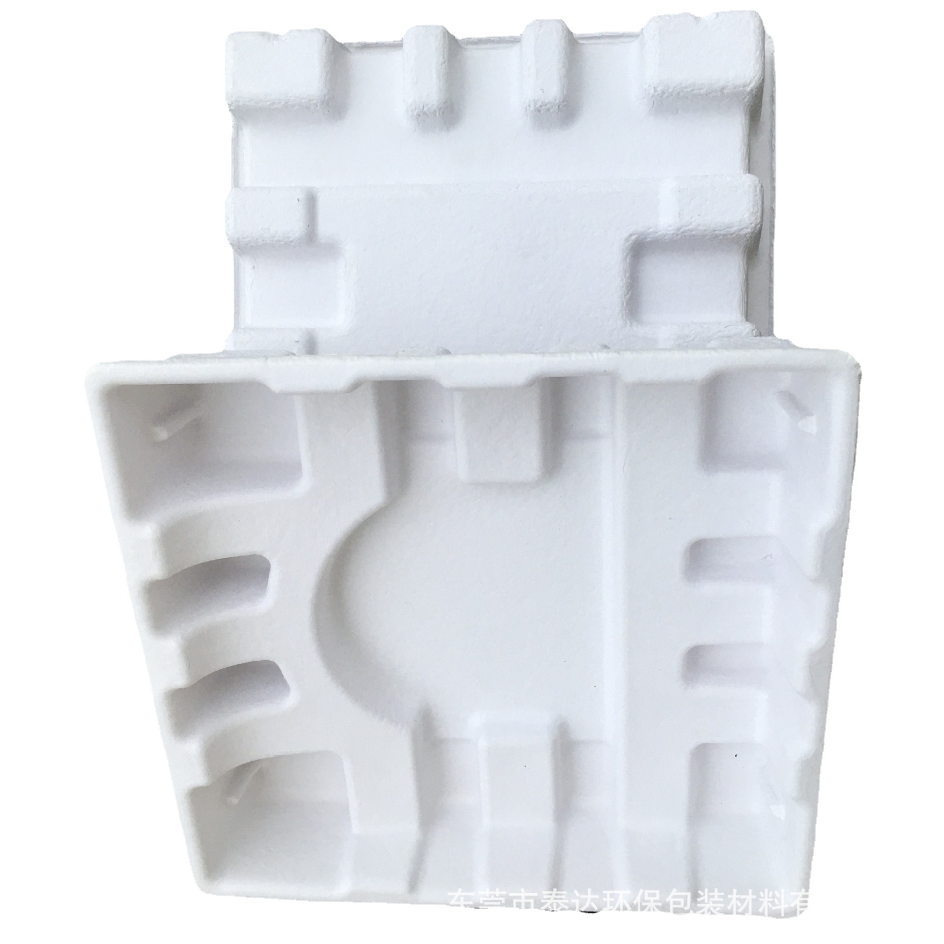 Customized Simple and Environmentally Friendly White Dry and Wet Press Paper Tray Customized Pulp Molding Egg Tray Packaging Paper Plastic Packaging