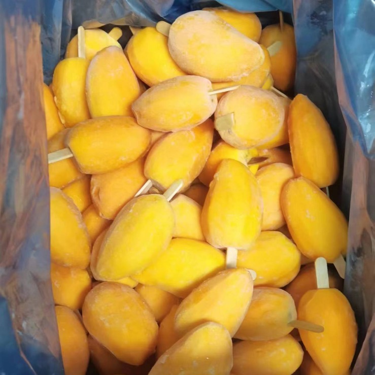 Quick-frozen mango 10kg frozen fresh mango quick-frozen mango Tainong Kate frozen mango flap wholesale