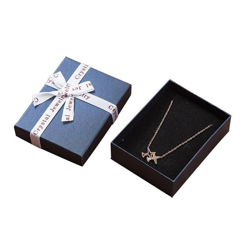Paper Jewelry Gift Box, Multi-Purpose Packaging Box for Earrings, Necklaces, Rings, Jewelry Gift Box, Exquisite Gift Box, Accessible Luxury