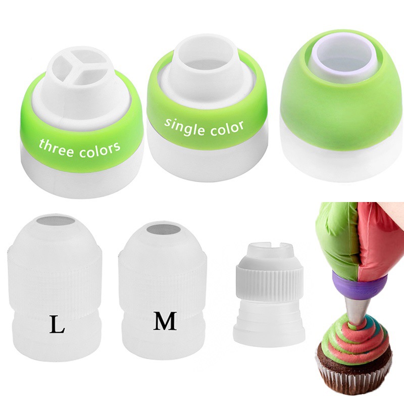 Русская насадка для декорирования, специальный инструмент, адаптер с одним и тремя отверстиями