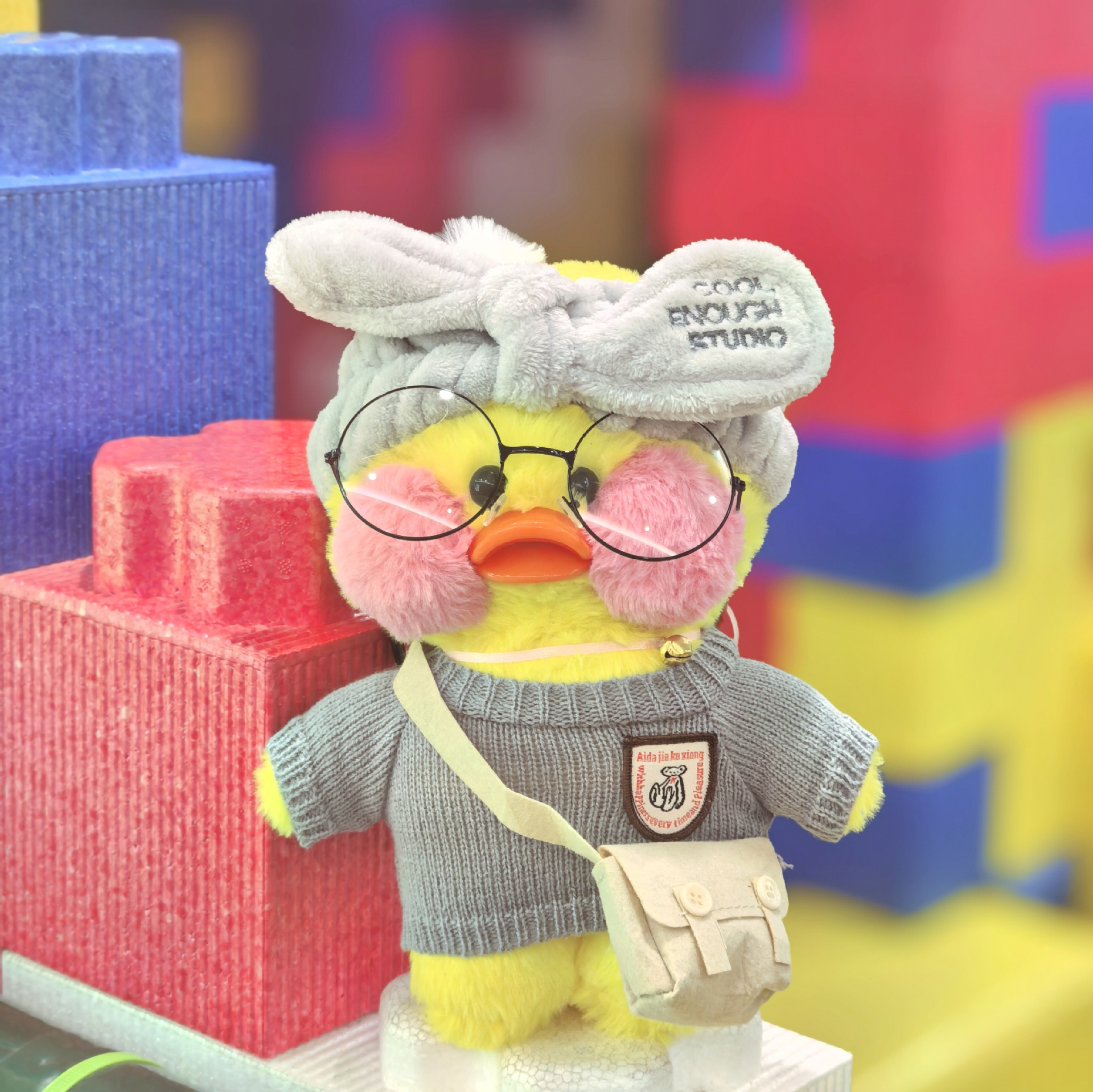 {Only Baby Clothes}25Cm Hyaluronic Acid Duck Doll Clothing Plush Toy Clothes Little Yellow Duck Girls and Kidsren Gifts