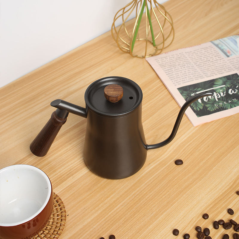 Coffee Hand Pot Stainless Steel Small Man Waist Commercial Household Hanging Ear Coffee Hand Pot Stainless Steel Thickened Hanging Ear Pot