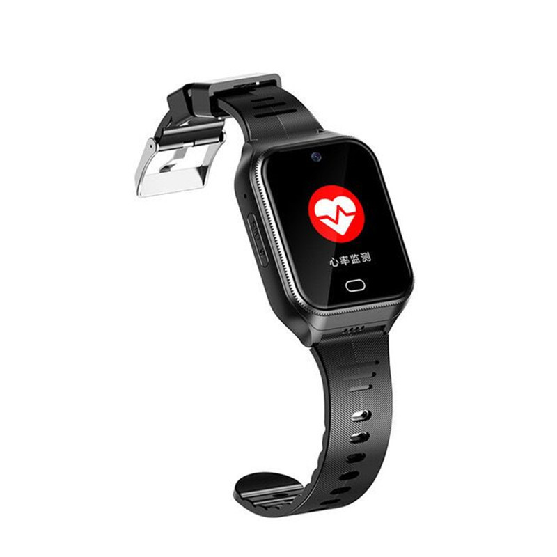 Intelligent GPS positioning watch for the elderly 4G Netcom anti-lost heart rate blood pressure fall alarm