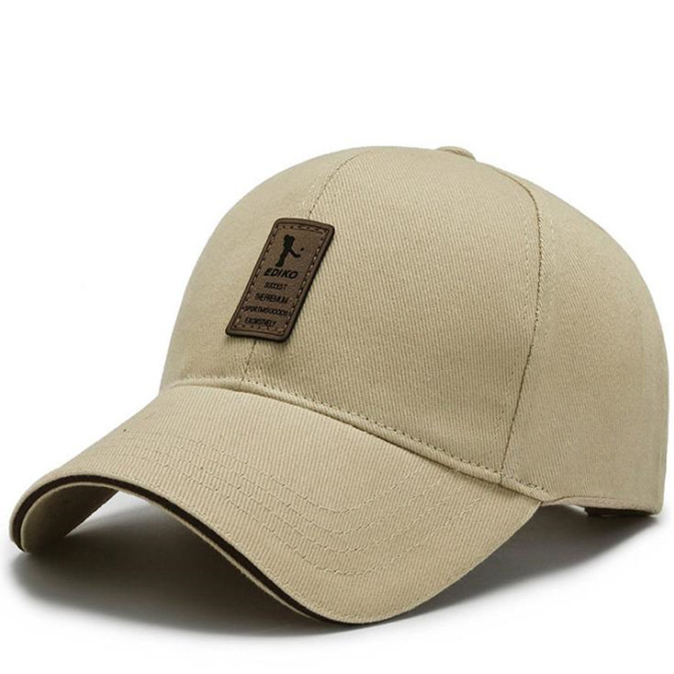 Factory supply middle-aged and elderly New Four Seasons pure cotton breathable sun protection big brim sandwich twill winning baseball hat