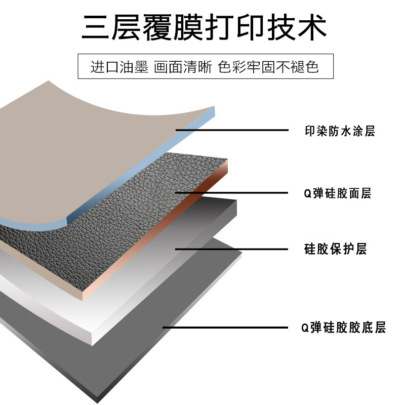 Chinese-Style Silicone Bedside Table Cover Cloth Simple Microwave Oven Dust Cover Bedside Dust Cover Towel Refrigerator Dust Cloth Cover Pad