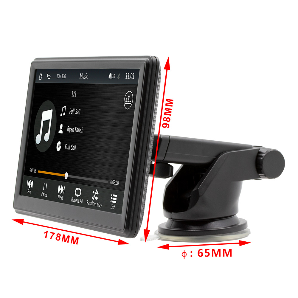 7inch Portable Navigation Wireless Carplay Car Mp5 Player Bluetooth Hands-Free Central Control Pnd Car Navigation