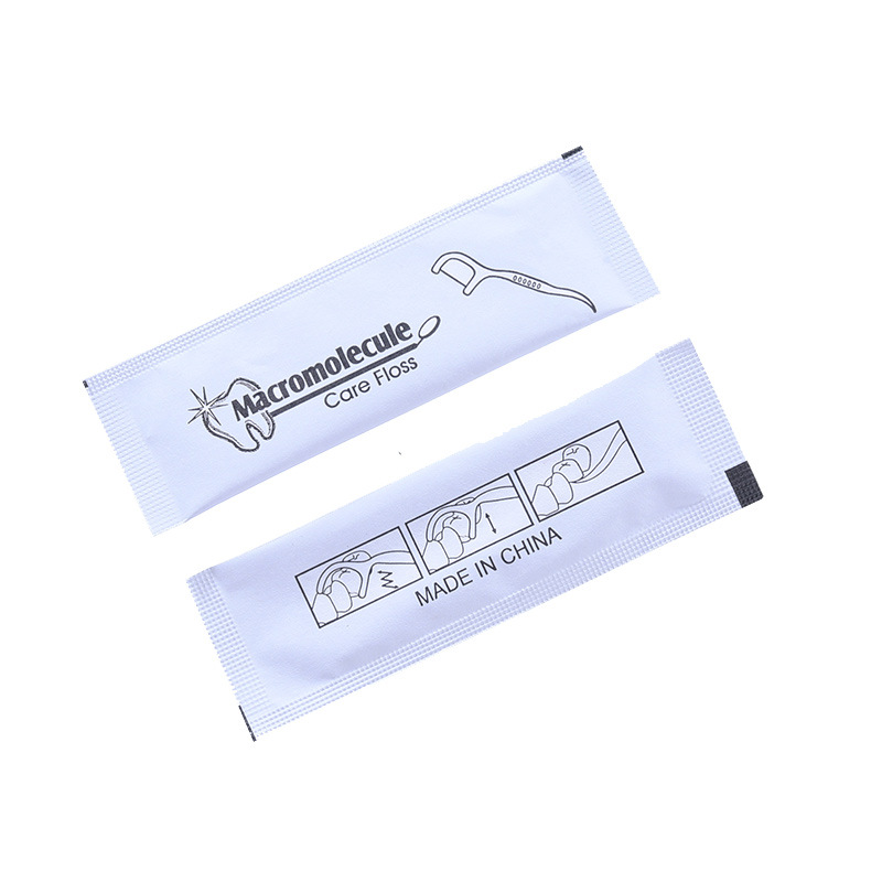 Поставка зубных нитей в индивидуальной упаковке, зубные нити, индивидуально упакованные, бумажная упаковка, оптовая продажа зубной нити