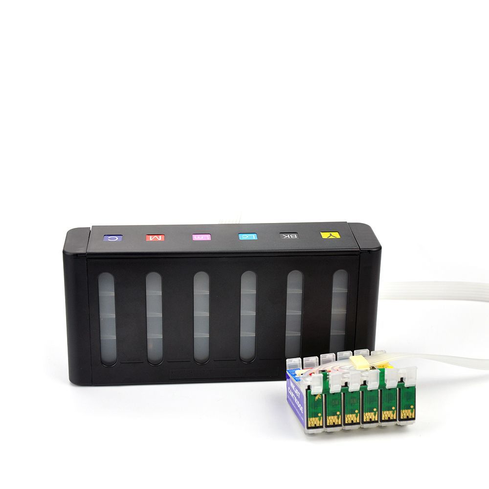 Compatible with Epson R330 T60 T50 1390 Continuous Supply System Empty Kit Imitation Ep Bottle Empty Continuous Supply