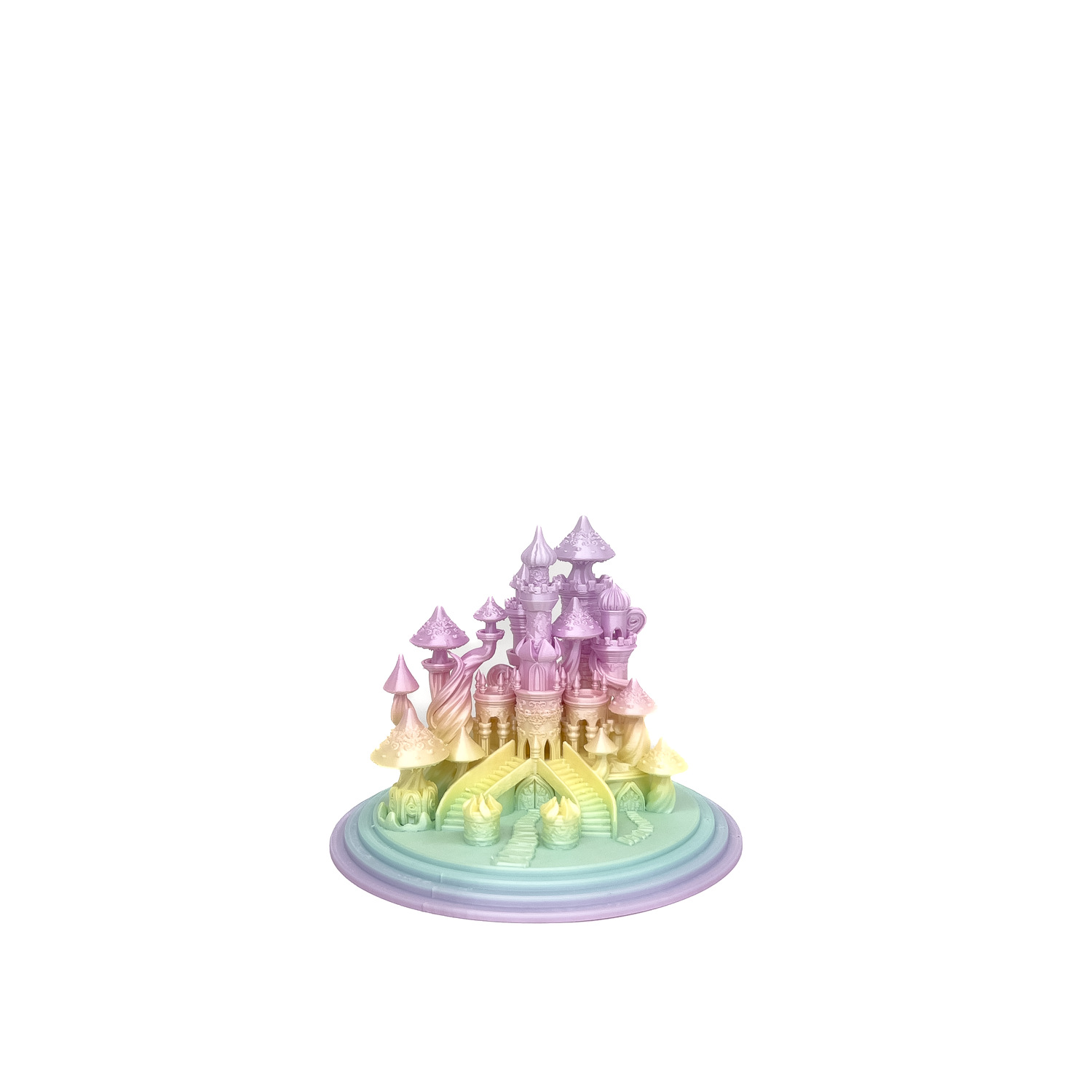 Tuosen 3D Printing Filament Pla Luminous Filament Rainbow 1kg Luminous Aesthetic Filament 1.75mm Compatible with Tuozhu