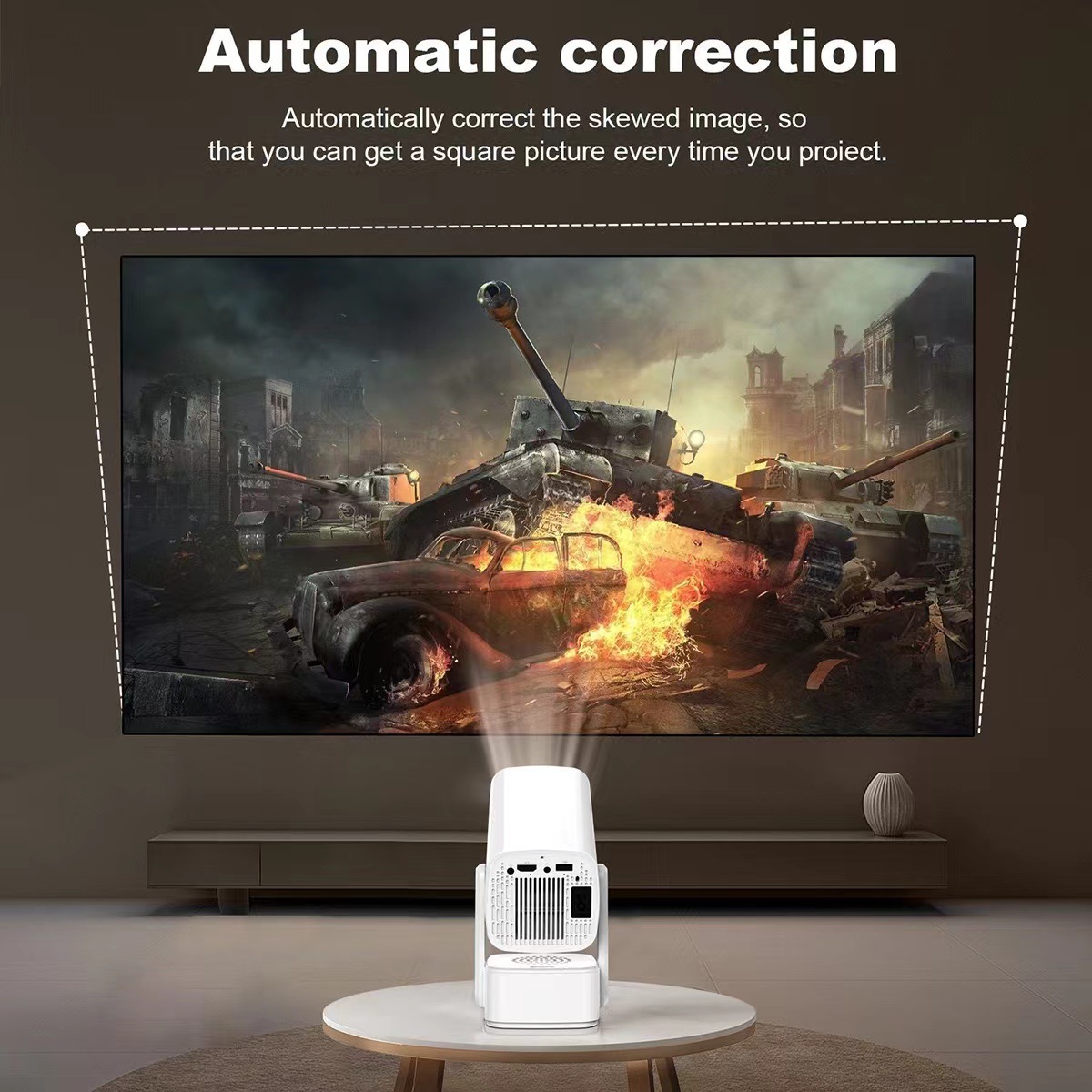 Cross-border explosions P30max HD projector mobile phone screen home bedroom small projector home theater