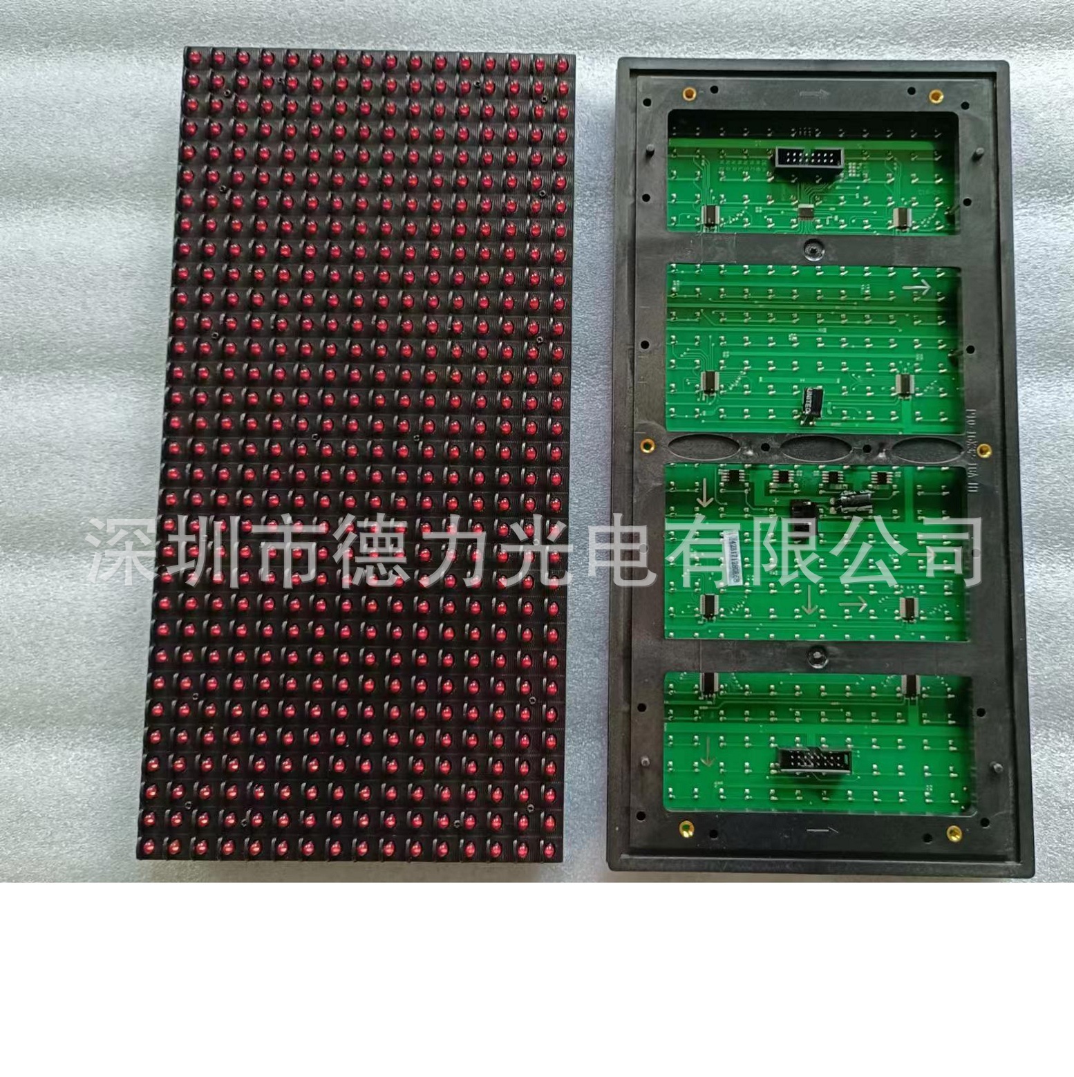 Manufacturers supply p10 outdoor bright led Red Unit board hot selling (price does not include tax)