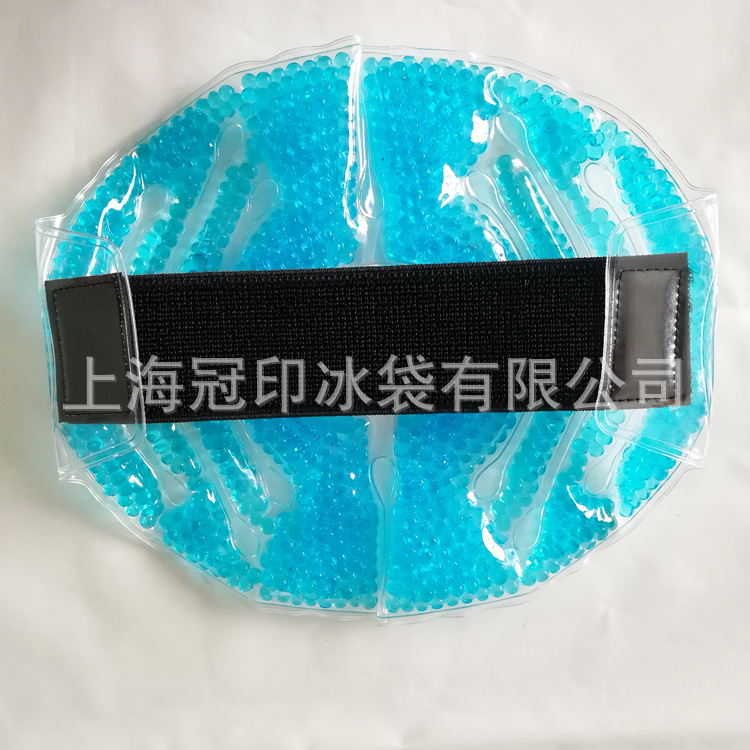 Cross-Border Hot-Selling Pvc Gel Ice Pack Knee Strap Hot and Cold Compress Ice Pack Sports Ice Pack Injury Reusable