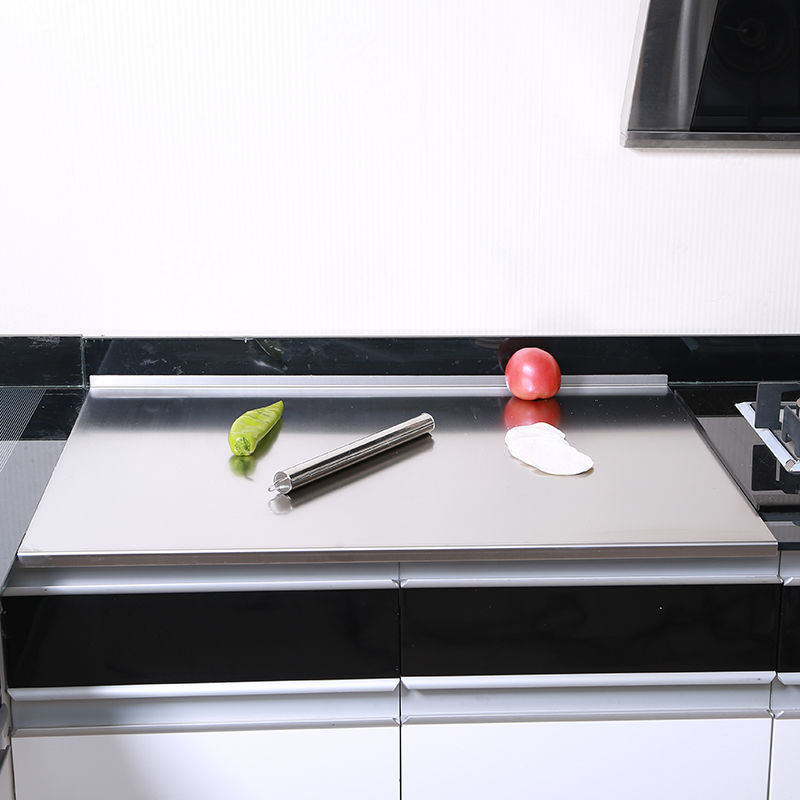 304 Stainless Steel Cutting Board Rolling Panel Chopping Board Kneading Chopping Board Kitchen Cutting Board Household Antibacterial and Mildew Proof and Medium High