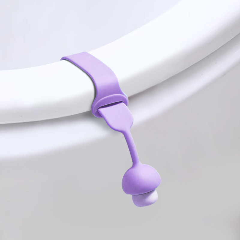 Silicone Toilet Lid Lifter Anti-Dirty Lid Lifter Toilet Lid Accessories Toilet Seat Handle Lid Lifter Flip Handle