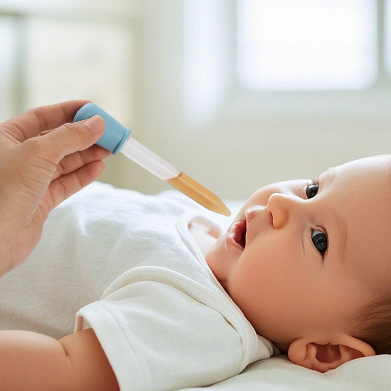 Food Grade Dropper Drug Feeder High Suction Silicone Drug Feeding Dropper Test Tube Drug Feeding Tool Absorbent Toy