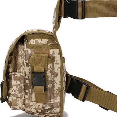 Cross-Border Outdoor Multifunctional Leg Bag Tactical Leg Bag Tactical Waist Bag Military Fan Cycling Leg Bag Waterproof Camouflage Bag