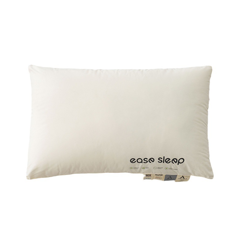 Five-star hotel special class A cotton pillow soft sleep pillow core single neck pillow a pair of low pillow manufacturers