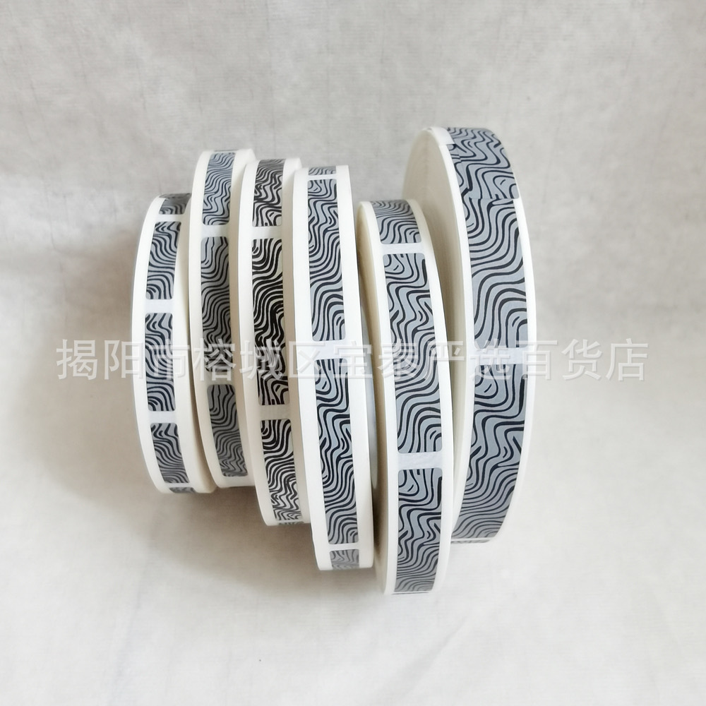 Zebra Pattern Telecom Pattern Scratch-off Pattern Scratch-off Trowel Scratch-off Film Scratch-off Silver Password Sticker Scratch-off Card Coating