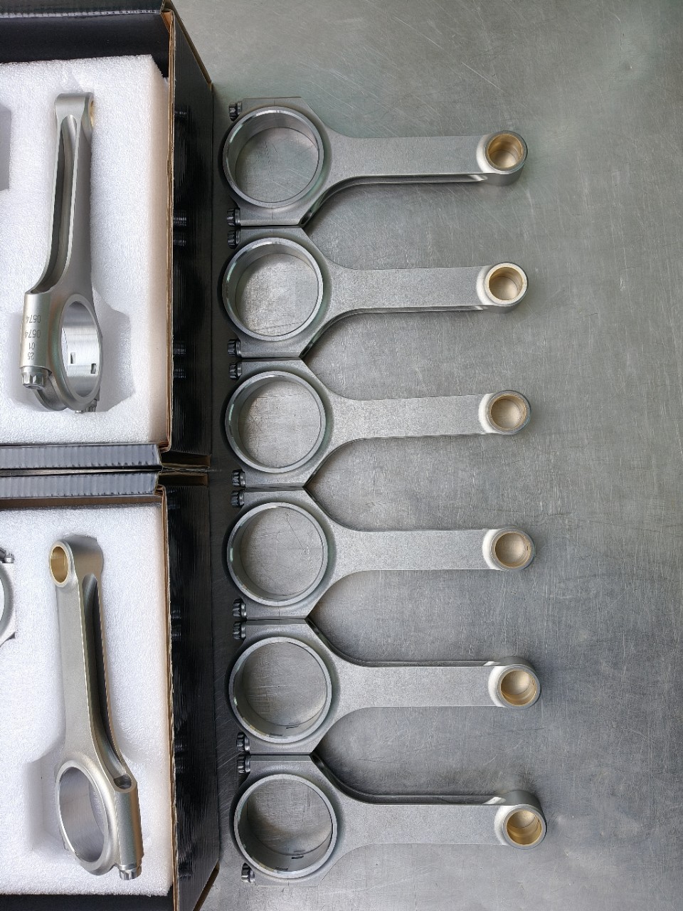 2Jz Forged Connecting Rod, No. 0E 1320146040 ~Jzs 133155147 Head with Center Distance 142mm