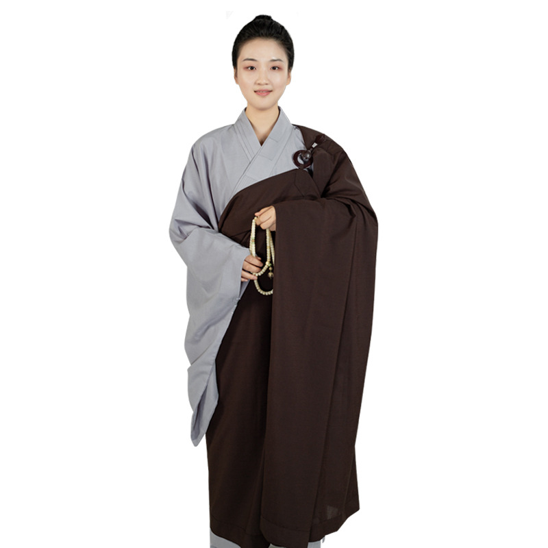 Jiyuan Layperson Takes Five Precepts, Manjusri Bodhisattva Precepts, Manjusri Monk's Five-Piece and Seven-Piece Robe, Cassock, and Sea Green Robe