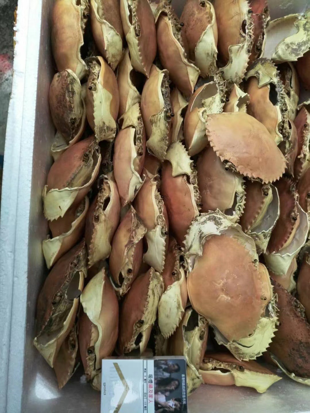 Crab Shell Crab Lid Crab Treasure Crab Meat Dried Crab Shell