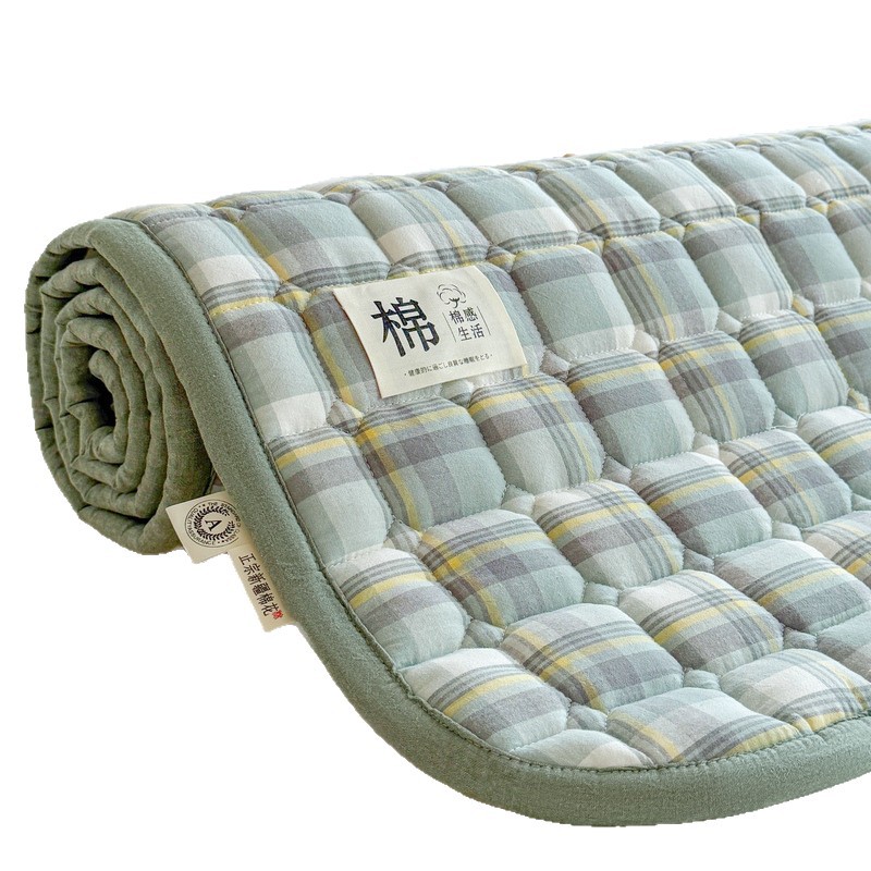 Class a Naked Sleeping Pure Cotton Cotton Soft Mattress Tatami Mattress Student Dormitory Single and Double Machine Washable Thin Mattress