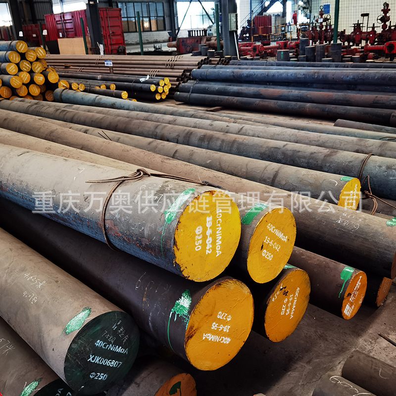 40Crnimoa 20Crnimoa Round Steel Manufacturer Directly Supplies Alloy Steel Round Bars, Hot-Rolled Round Bars