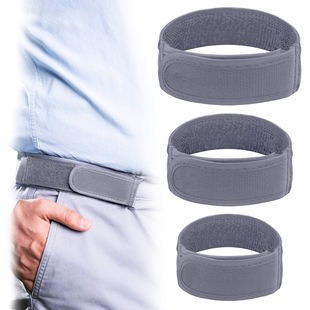 Leisure Lazy Belt Elastic Belt Velcro Single Side Non-Buckle Nylon Belt Convenient Sticker Cross-border Outdoor