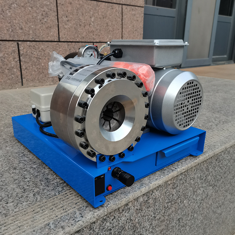 Manual pipe shrinking machine Mini tubing crimping machine Hydraulic tubing car portable pipe pressing machine Multi-function pipe shrinking machine