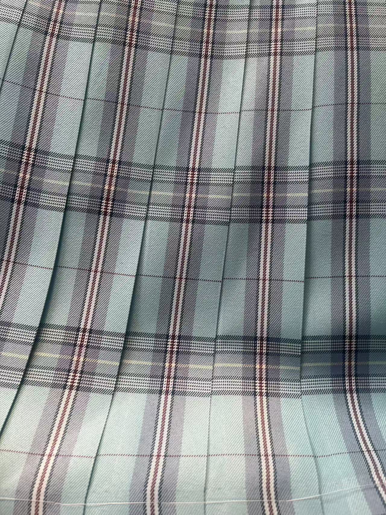 Jk Uniform Original Plaid Skirt [Li Hai Same Plaid] Preppy Style High Waist Women's Pleated Skirt Short Skirt Summer Original Design