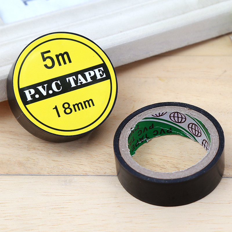 Специально для экспорта, электрическая лента, ПВХ, электрическая, огнестойкая, изоляционная лента, черная электрическая лента