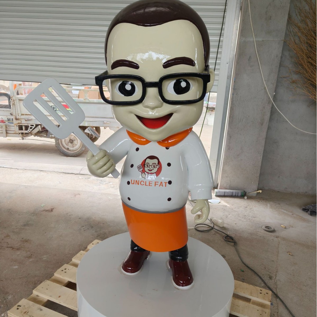 3D Printing Glass Fiber Reinforced Plastic Sculpture Card Large Glass Fiber Reinforced Plastic Cartoon Characters Shopping Mall Glass Fiber Reinforced Plastic Sculpture Decoration