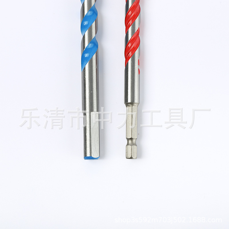 Factory Direct Sales Hexagonal Handle King Drill Wall Tile Cement Wall Steel Bar Glass Tile Special Alloy Drill Bit Hole Artifact