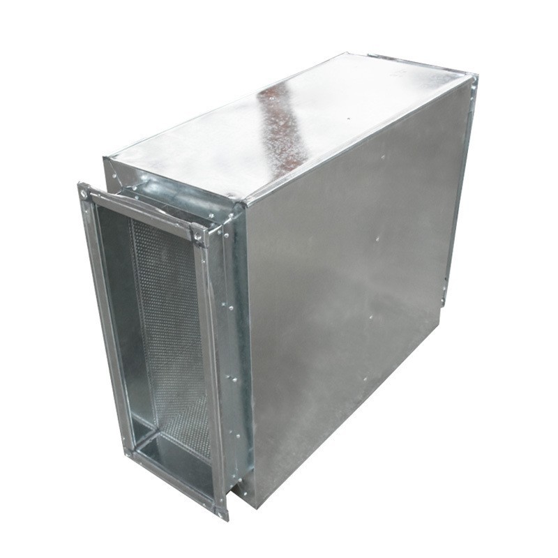 Fan Muffler Noise Reduction Air Conditioning Outlet Round Square Industrial Silencer Duct Resistance Composite Muffler