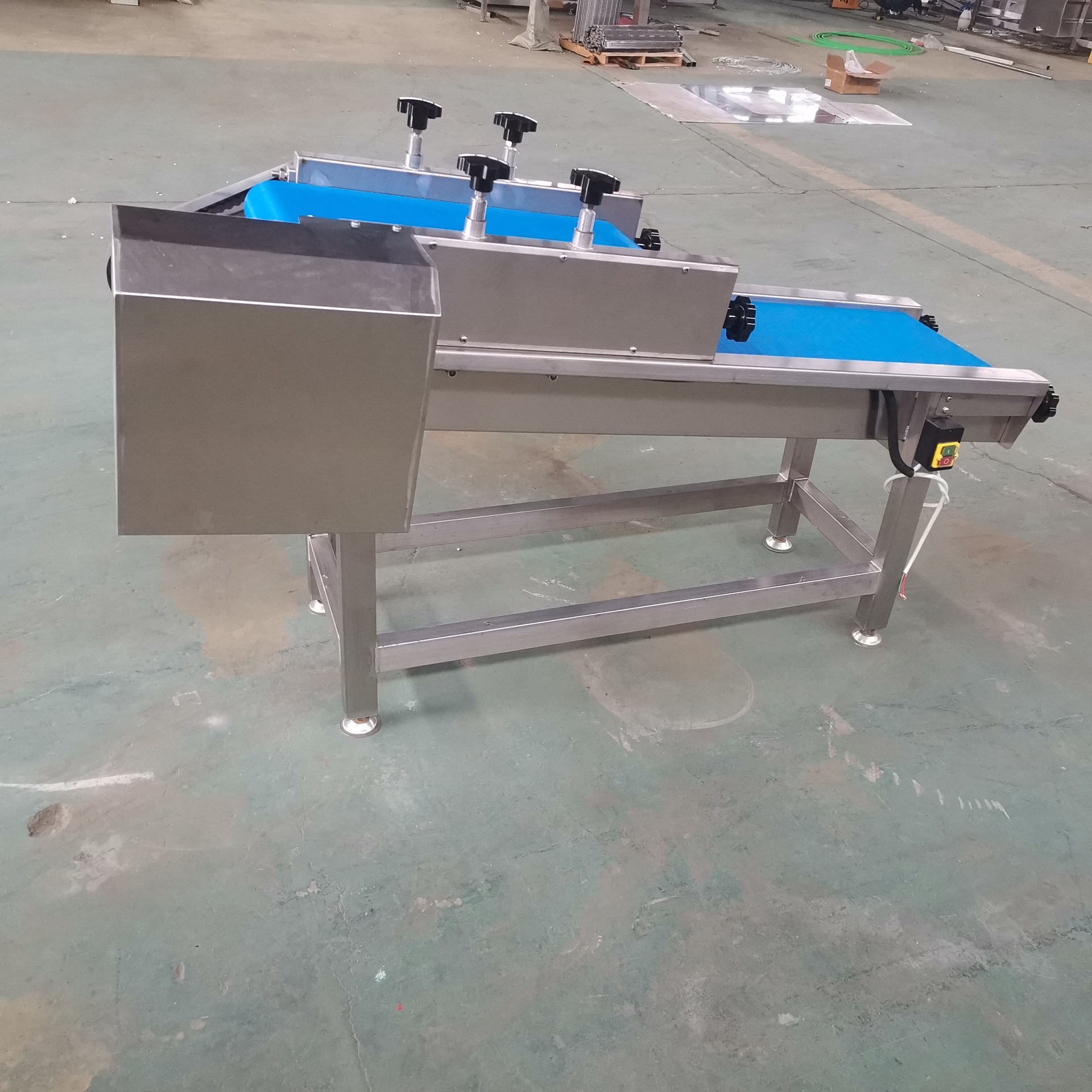 Pickle Bag Flattening Machine, Chicken Breast Tender Beef Flattening Equipment, Continuous Packaging Bag Food Shaping Machine