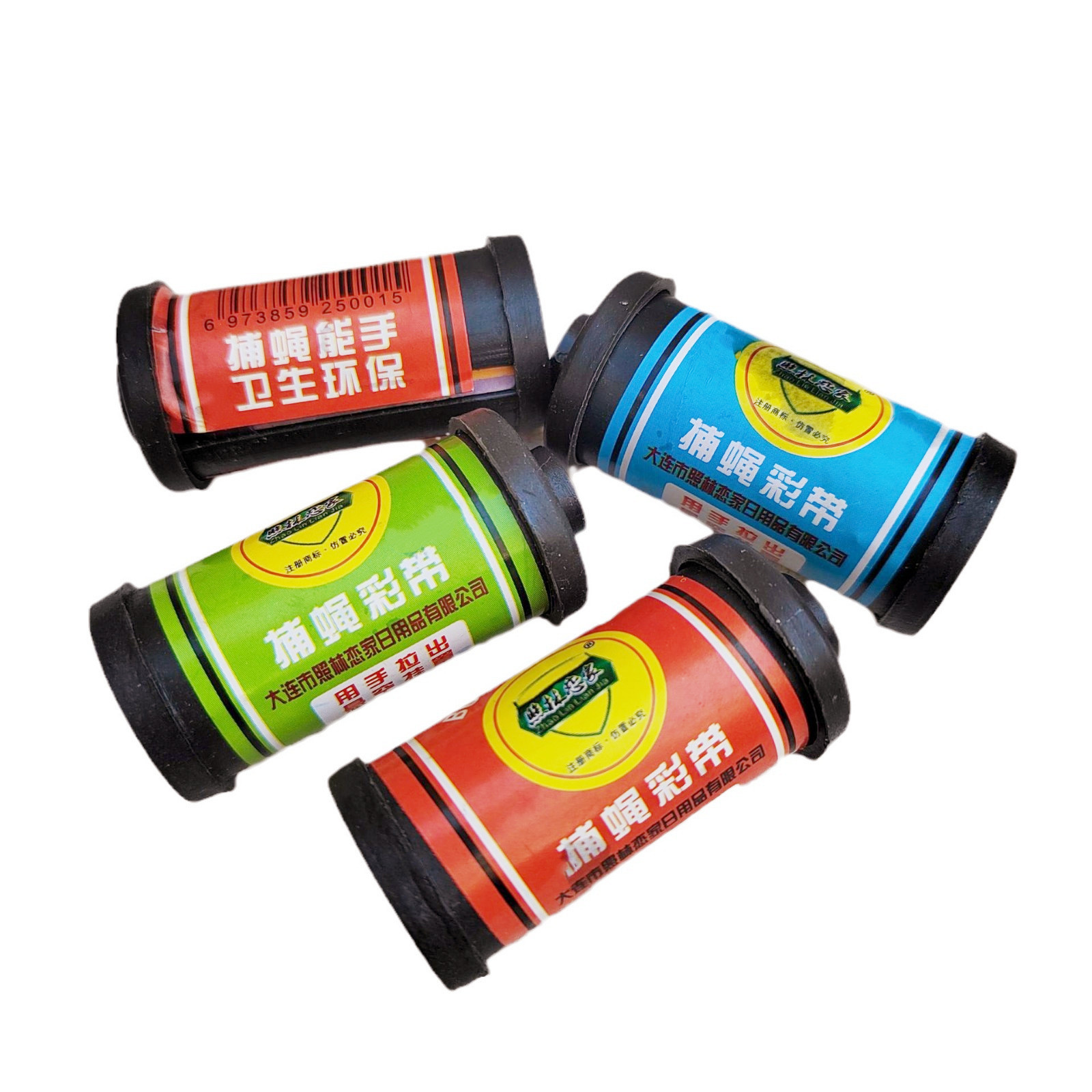 Zhilin Lianjia Fly Trap Ribbon Hanging Sticky Fly Ribbon Fly Trap Sticky Fly Paper Long Sticky Fly Roll Sticky Fly Board