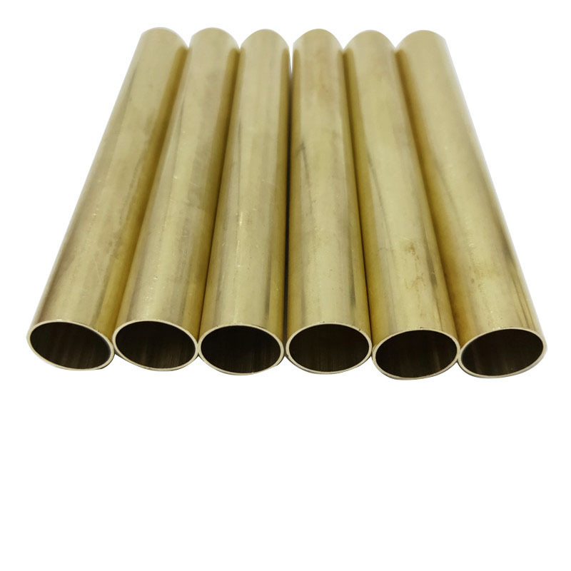 Brass Tube H62 Copper Tube Copper Sleeve Copper Ring H59 H65 Hollow Capillary Copper Tube T2 Copper Tube Processing